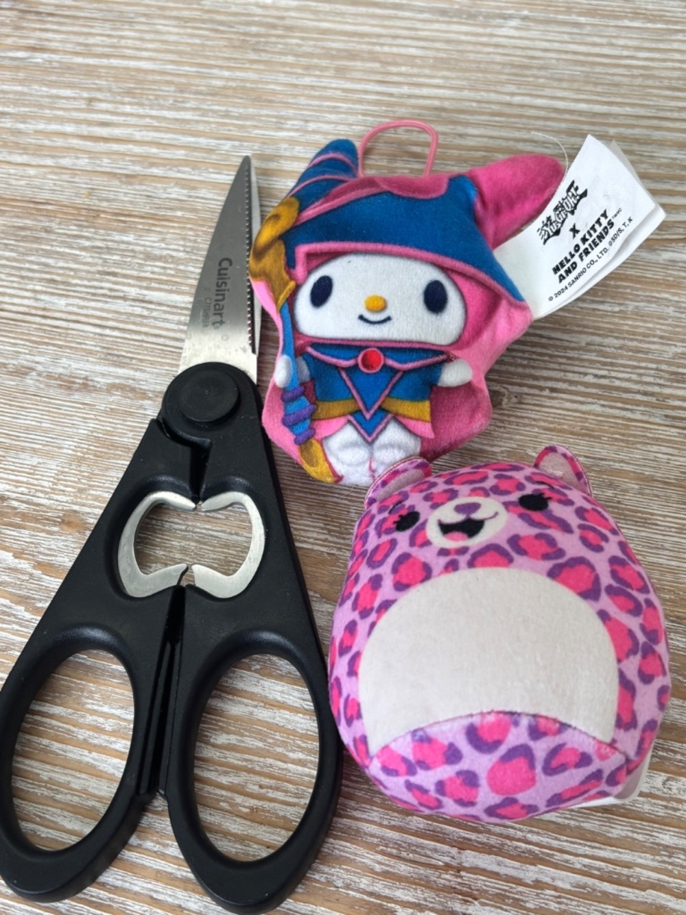 HELLO KITTY x YU-GI-OH & SQUISHMALLOWS ROSSI plush toys McDonalds SET OF TWO New - Picture 13 of 13